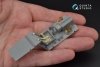 Quinta Studio QD32046 Bf 109G-10 3D-Printed & coloured Interior on decal paper (for Trumpeter kit) 1/32